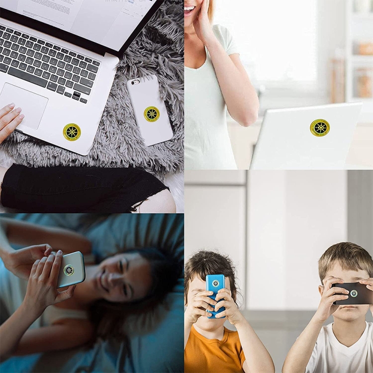 Anti Electromagnetic Radiation Mobile Phone Sticker (Gold) Anti Electromagnetic Radiation Mobile Phone Sticker (Gold)