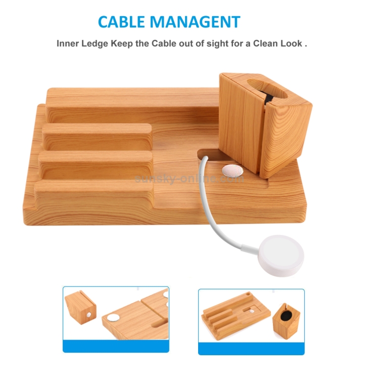 Bamboo 5V 1A/2.4A Multiple USB Ports Charging Station Dock Organizer with Indicator Bamboo 5V 1A/2.4A Multiple USB Ports Charging Station Dock Organizer with Indicator