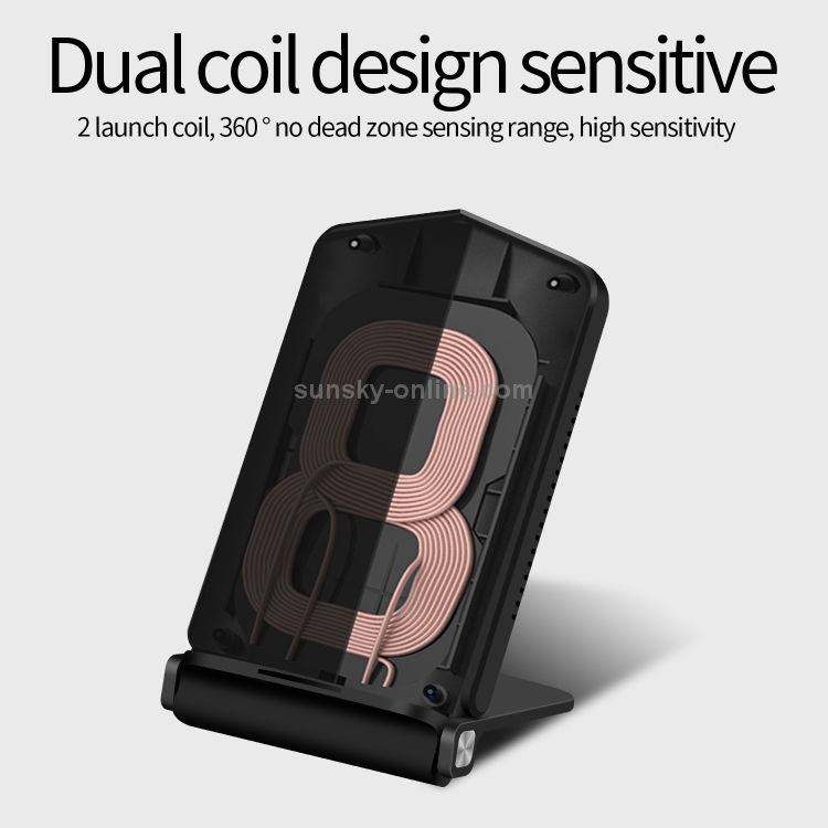 Q200 5W ABS + PC Fast Charging Qi Wireless Fold Charger Pad(Black) Q200 5W ABS + PC Fast Charging Qi Wireless Fold Charger Pad(Black)
