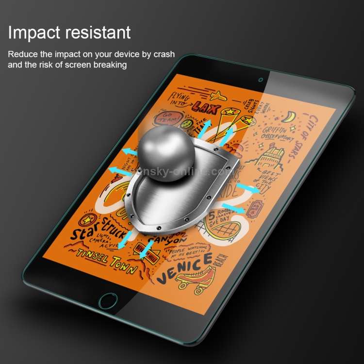 NILLKIN H+ Explosion-proof Tempered Glass Protective Film for iPad Mini 2019 / iPad Mini 4 NILLKIN H+ Explosion-proof Tempered Glass Protective Film for iPad Mini 2019 / iPad Mini 4