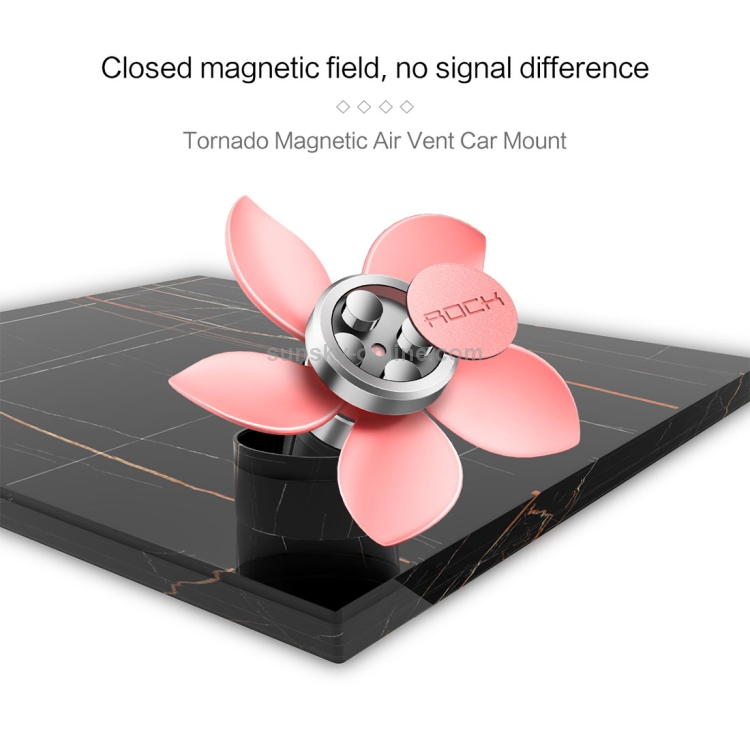 ROCK Universal Tornado Magnetic Clamp Style Air Vent Car Mount Holder ROCK Universal Tornado Magnetic Clamp Style Air Vent Car Mount Holder