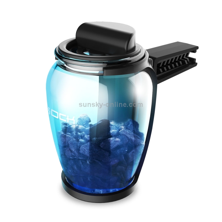 ROCK Universal Car Air Vent Clamp Style Natural Mineral Zeolite Perfume Car Interior Fragrance (Blue) ROCK Universal Car Air Vent Clamp Style Natural Mineral Zeolite Perfume Car Interior Fragrance (Blue)