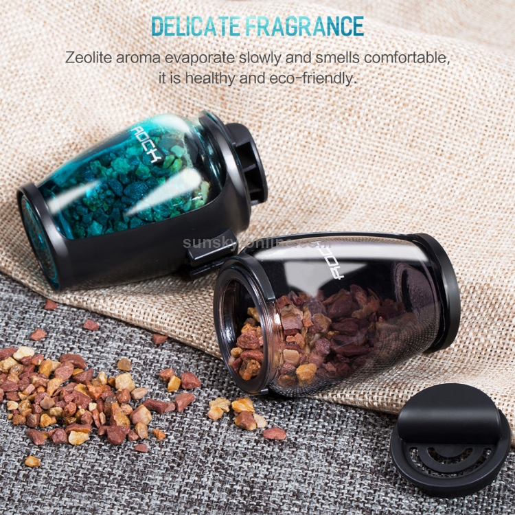 ROCK Universal Car Air Vent Clamp Style Natural Mineral Zeolite Perfume Car Interior Fragrance (Blue) ROCK Universal Car Air Vent Clamp Style Natural Mineral Zeolite Perfume Car Interior Fragrance (Blue)