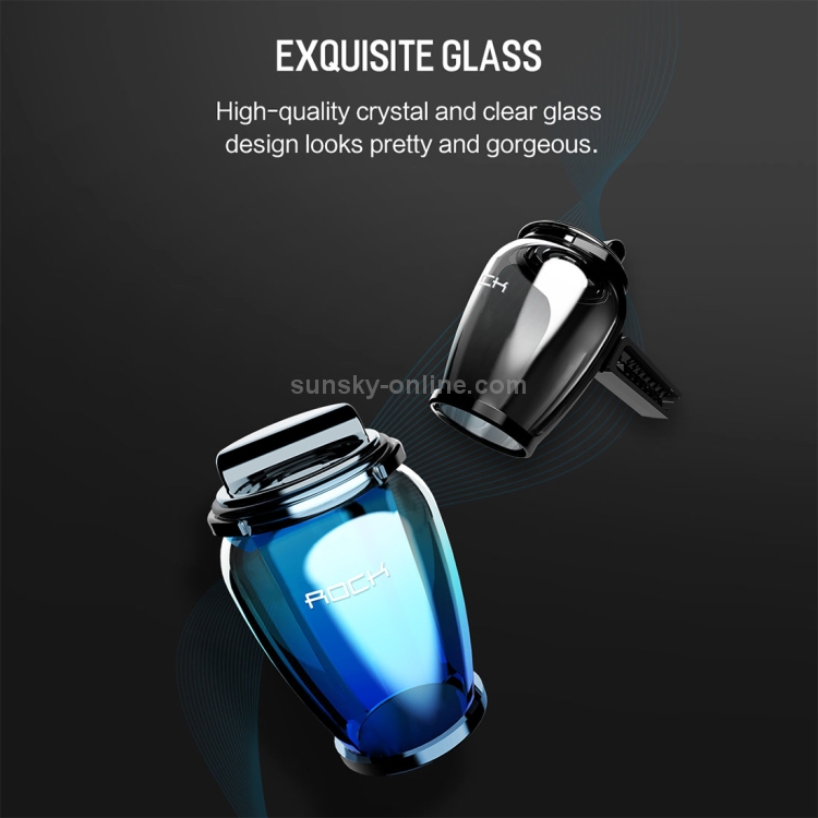 ROCK Universal Car Air Vent Clamp Style Natural Mineral Zeolite Perfume Car Interior Fragrance (Blue) ROCK Universal Car Air Vent Clamp Style Natural Mineral Zeolite Perfume Car Interior Fragrance (Blue)