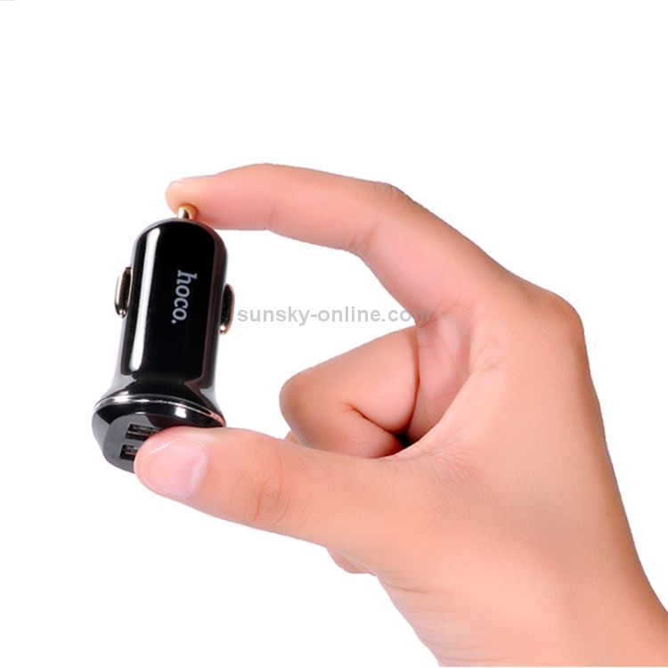 hoco Z1 2.1A Dual Ports Smart Car Charger hoco Z1 2.1A Dual Ports Smart Car Charger