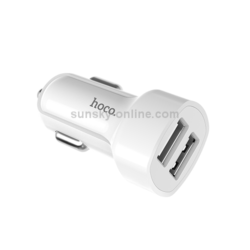 hoco Z2A 2.4A Dual Ports Smart Car Charger with 1m Micro USB Cable hoco Z2A 2.4A Dual Ports Smart Car Charger with 1m Micro USB Cable