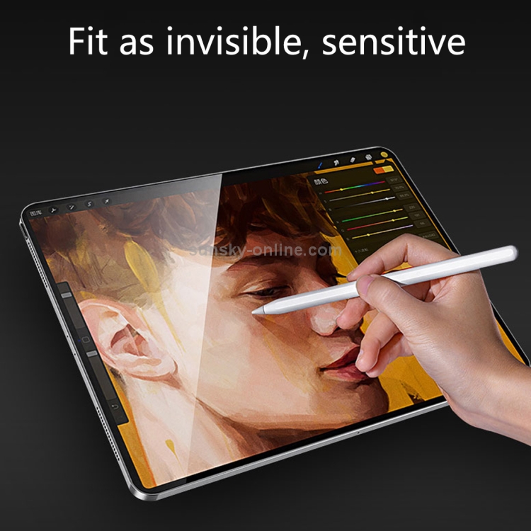 TOTUDESIGN 9H Surface Hardness Full Screen Tempered Glass Film for iPad Pro 11 inch (2018)(Transparent) TOTUDESIGN 9H Surface Hardness Full Screen Tempered Glass Film for iPad Pro 11 inch (2018)(Transparent)