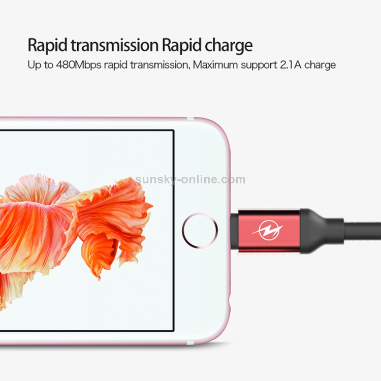 JOYROOM JR-S318 1.5m 2.1A 8 Pin to USB Data Sync Charging Cable JOYROOM JR-S318 1.5m 2.1A 8 Pin to USB Data Sync Charging Cable