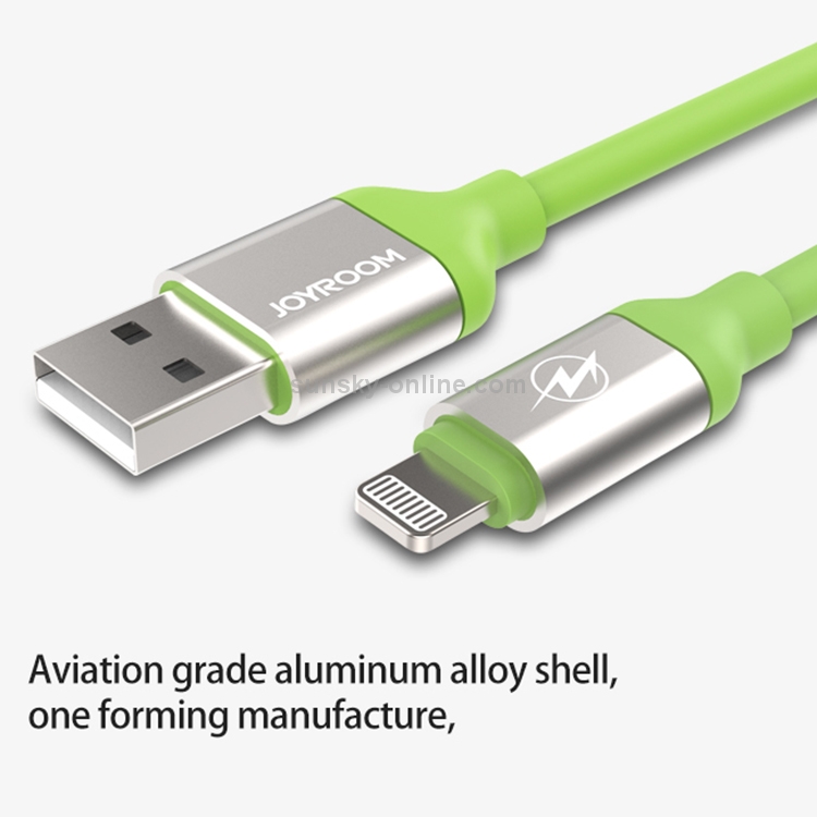 JOYROOM JR-S318 1.5m 2.1A 8 Pin to USB Data Sync Charging Cable JOYROOM JR-S318 1.5m 2.1A 8 Pin to USB Data Sync Charging Cable