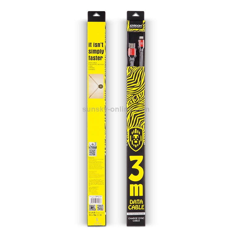 JOYROOM JR-S318 1.5m 2.1A 8 Pin to USB Data Sync Charging Cable JOYROOM JR-S318 1.5m 2.1A 8 Pin to USB Data Sync Charging Cable