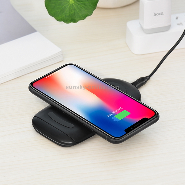 HOCO CW7 Excellent Power Desktop Stents Intelligent Qi Standard Wireless Fast Charger HOCO CW7 Excellent Power Desktop Stents Intelligent Qi Standard Wireless Fast Charger