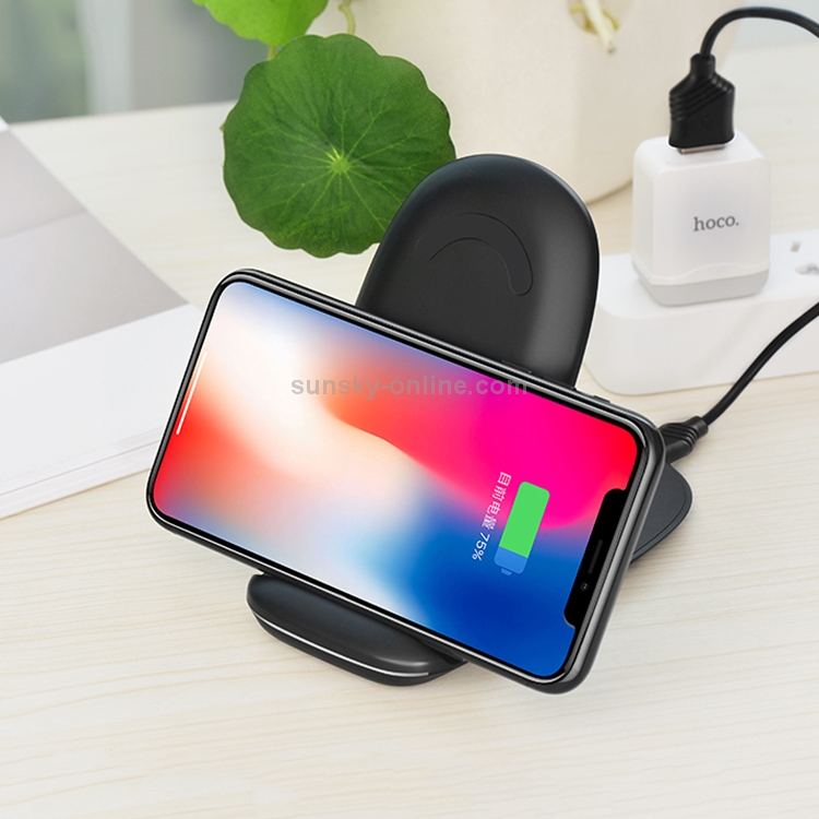 HOCO CW7 Excellent Power Desktop Stents Intelligent Qi Standard Wireless Fast Charger HOCO CW7 Excellent Power Desktop Stents Intelligent Qi Standard Wireless Fast Charger