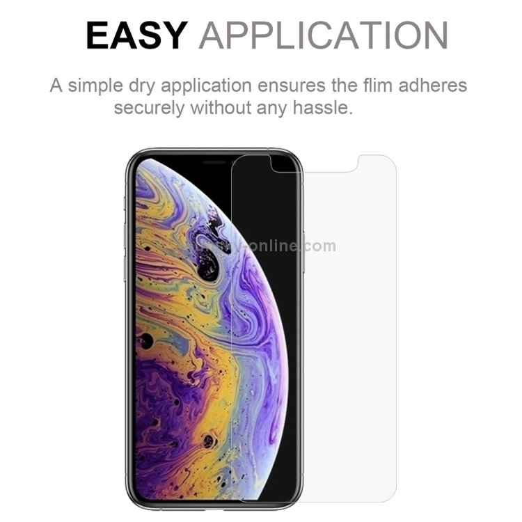 0.1mm HD Straight Edge PET Screen Protector for iPhone XS Max 0.1mm HD Straight Edge PET Screen Protector for iPhone XS Max