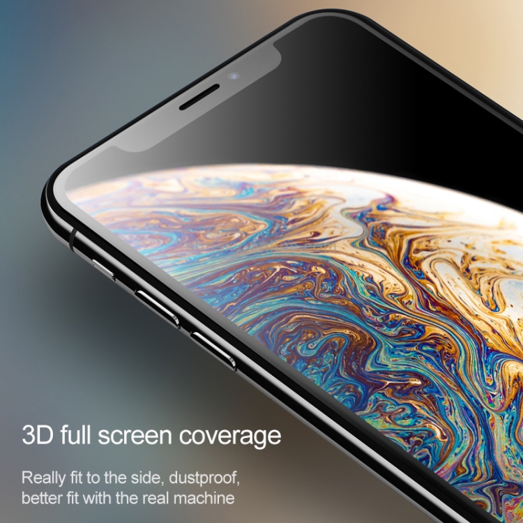 MOMAX For iPhone 11 Pro Max 0.3mm 3D Curved Edge Full Sreen Tempered Glass Film MOMAX For iPhone 11 Pro Max 0.3mm 3D Curved Edge Full Sreen Tempered Glass Film