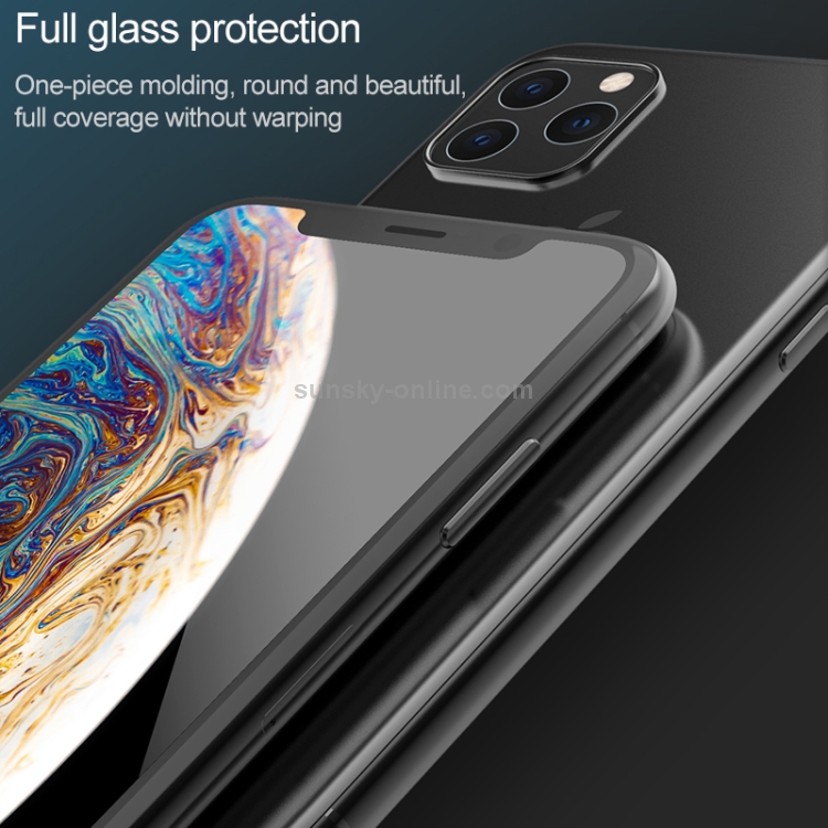 MOMAX For iPhone 11 Pro Max 0.3mm 3D Curved Edge Full Sreen Tempered Glass Film MOMAX For iPhone 11 Pro Max 0.3mm 3D Curved Edge Full Sreen Tempered Glass Film