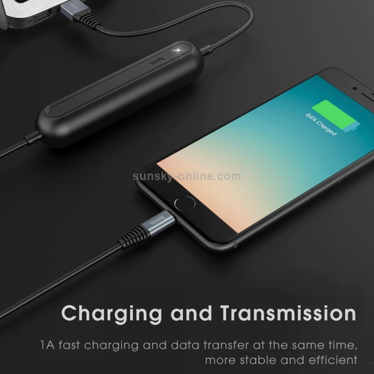 hoco U22 1.2m U Bei Power Bank with 8 Pin Cable hoco U22 1.2m U Bei Power Bank with 8 Pin Cable