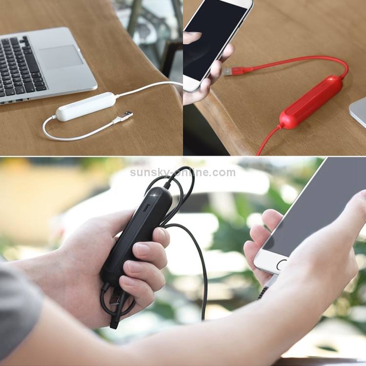 hoco U22 1.2m U Bei Power Bank with 8 Pin Cable hoco U22 1.2m U Bei Power Bank with 8 Pin Cable