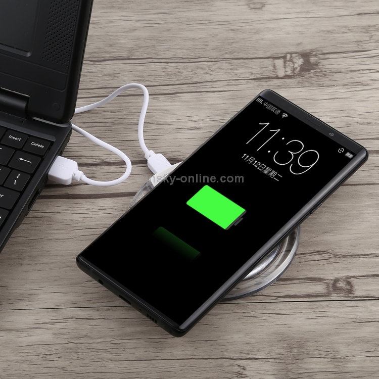 FANTASY 5V 1A Output Qi Standard Ultra-thin Wireless Charger with Charging Indicator, Support QI Standard Phones(White) FANTASY 5V 1A Output Qi Standard Ultra-thin Wireless Charger with Charging Indicator, Support QI Standard Phones(White)