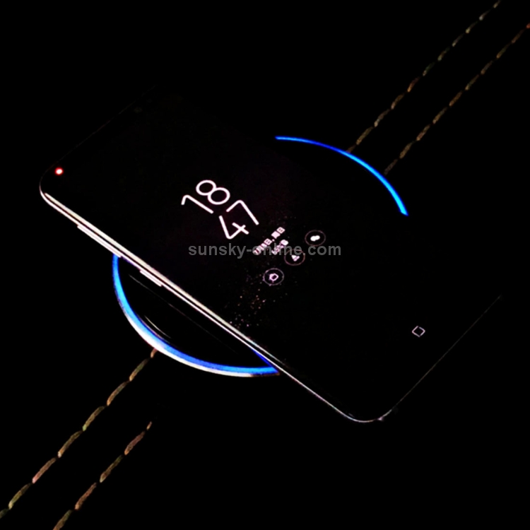 HAMTOD P6 Round 10W Fast Charging Qi Wireless Charger Pad with Indicator Light HAMTOD P6 Round 10W Fast Charging Qi Wireless Charger Pad with Indicator Light
