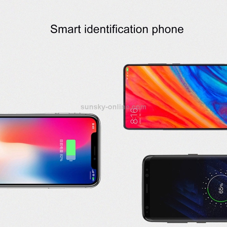 HAMTOD P6 Round 10W Fast Charging Qi Wireless Charger Pad with Indicator Light HAMTOD P6 Round 10W Fast Charging Qi Wireless Charger Pad with Indicator Light