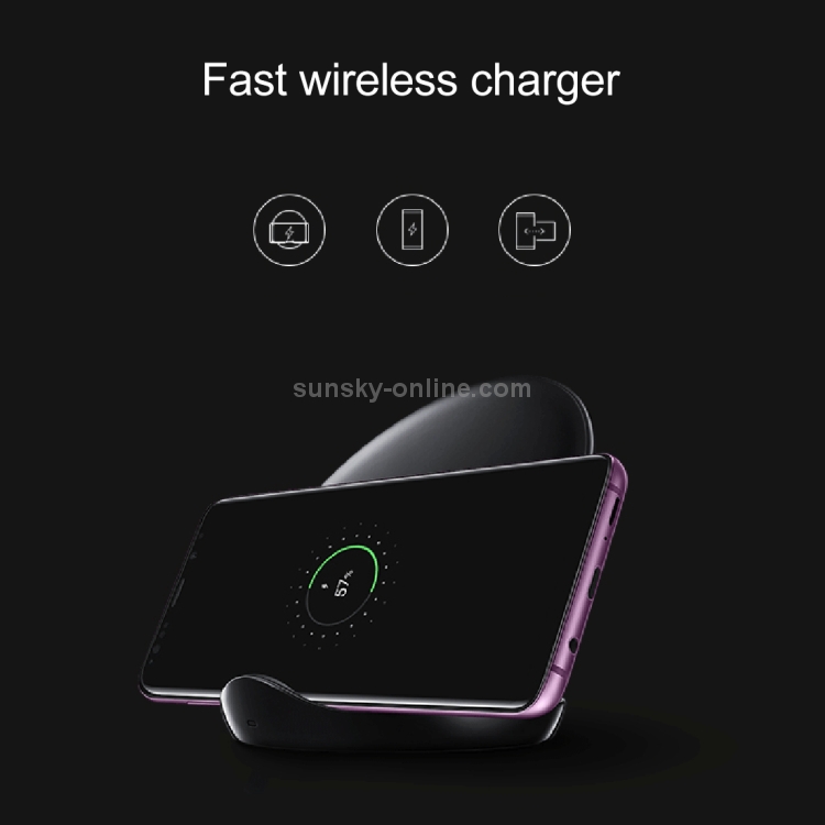 For SAMSUNG S9 10W Double Coils Qi Wireless Stand Fast Charger with Cooling Fan For SAMSUNG S9 10W Double Coils Qi Wireless Stand Fast Charger with Cooling Fan