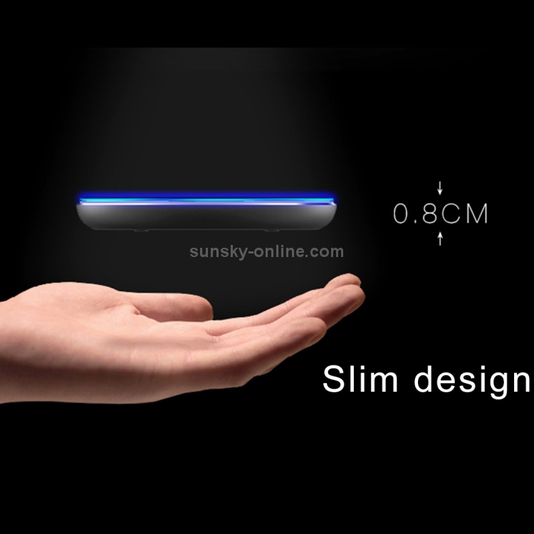 HAMTOD HL3 5W (Max) Output General Qi Standard Wireless Charger with Breathing Lamp HAMTOD HL3 5W (Max) Output General Qi Standard Wireless Charger with Breathing Lamp
