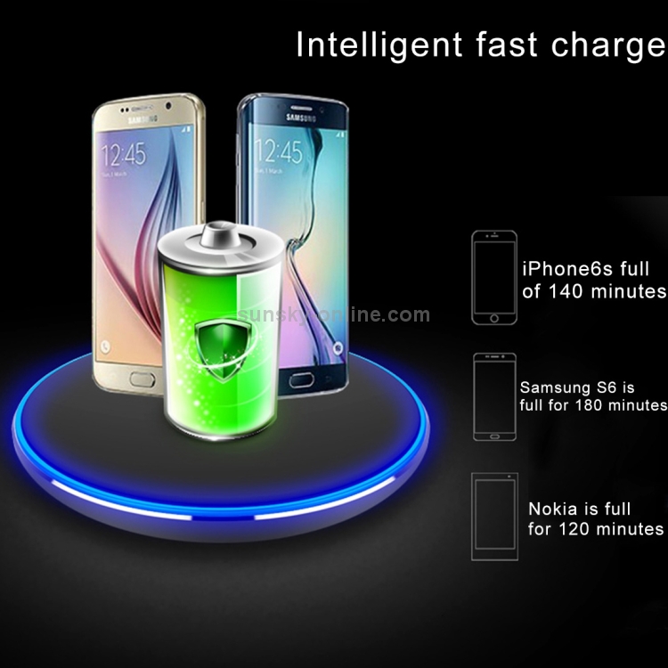 HAMTOD HL3 5W (Max) Output General Qi Standard Wireless Charger with Breathing Lamp HAMTOD HL3 5W (Max) Output General Qi Standard Wireless Charger with Breathing Lamp