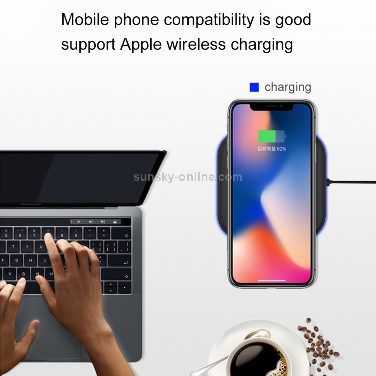 HAMTOD HLP2 5W (Max) Output General Qi Standard Wireless Charger with Breathing Lamp HAMTOD HLP2 5W (Max) Output General Qi Standard Wireless Charger with Breathing Lamp