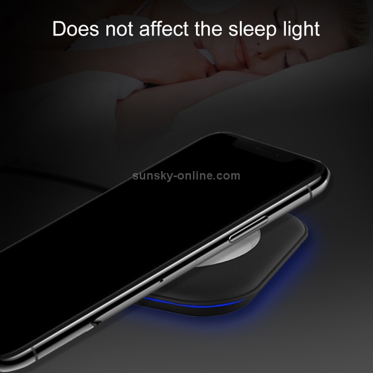 HAMTOD HLP2 5W (Max) Output General Qi Standard Wireless Charger with Breathing Lamp HAMTOD HLP2 5W (Max) Output General Qi Standard Wireless Charger with Breathing Lamp