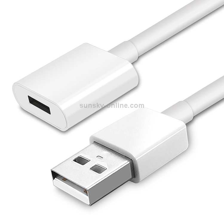Cable de carga Apple Pencil de 1 m para iPad Pro (blanco) - 2