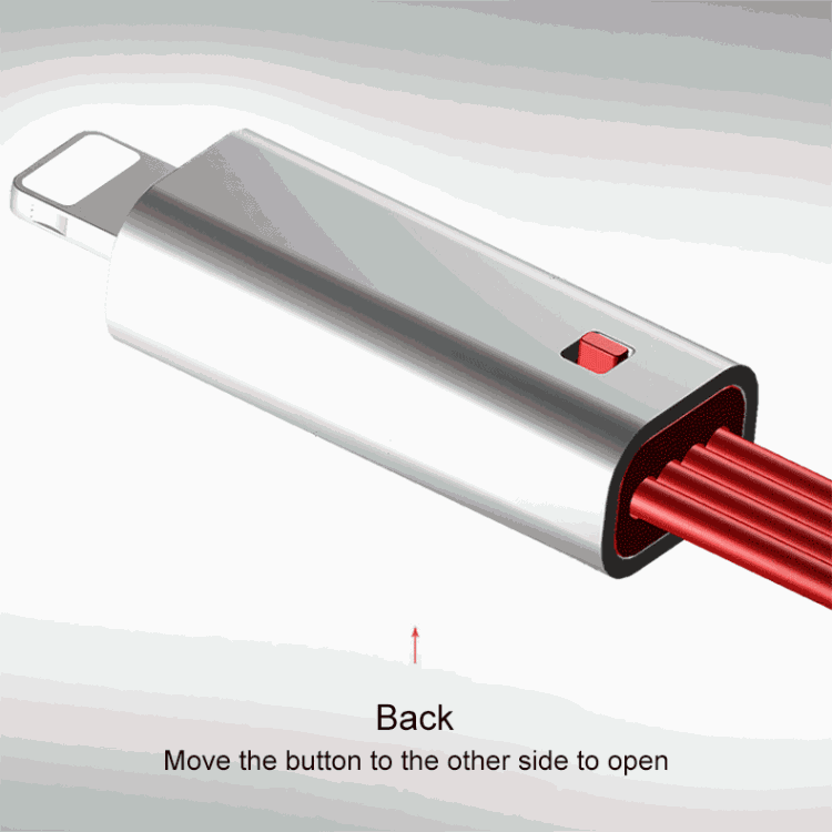 1.5m USB to 8 Pin Repairable Charging & Sync Data Cable 1.5m USB to 8 Pin Repairable Charging & Sync Data Cable