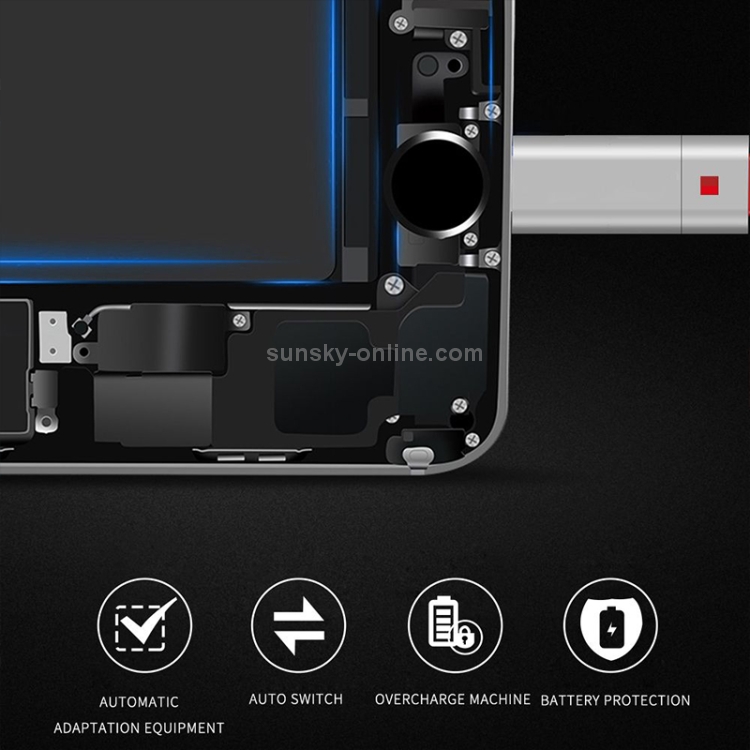 1.5m USB to 8 Pin Repairable Charging & Sync Data Cable 1.5m USB to 8 Pin Repairable Charging & Sync Data Cable