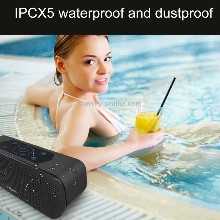 ZEALOT S20 IPX5 Waterproof Dustproof 3D Surround Bass Stereo Touch Control Bluetooth Speaker, Support TF Card, AUX ZEALOT S20 IPX5 Waterproof Dustproof 3D Surround Bass Stereo Touch Control Bluetooth Speaker, Support TF Card, AUX