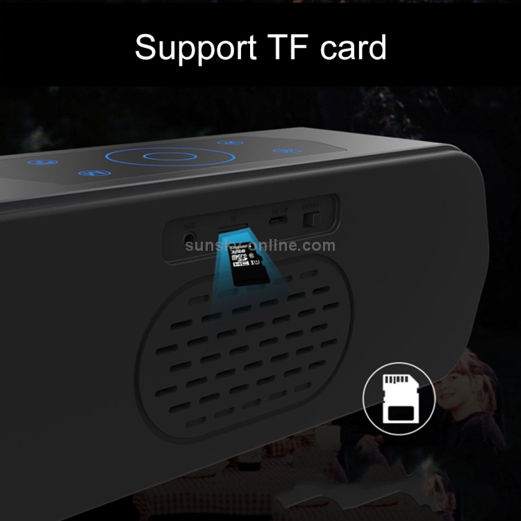 ZEALOT S20 IPX5 Waterproof Dustproof 3D Surround Bass Stereo Touch Control Bluetooth Speaker, Support TF Card, AUX ZEALOT S20 IPX5 Waterproof Dustproof 3D Surround Bass Stereo Touch Control Bluetooth Speaker, Support TF Card, AUX
