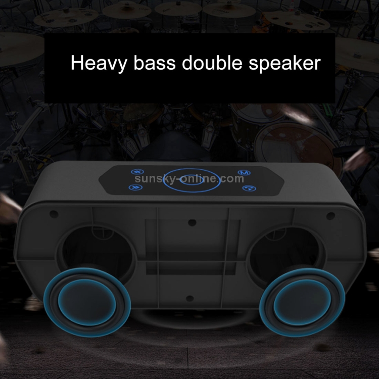 ZEALOT S20 IPX5 Waterproof Dustproof 3D Surround Bass Stereo Touch Control Bluetooth Speaker, Support TF Card, AUX ZEALOT S20 IPX5 Waterproof Dustproof 3D Surround Bass Stereo Touch Control Bluetooth Speaker, Support TF Card, AUX