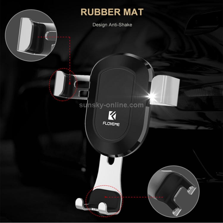 FLOVEME Universal Car Air Vent Mount Phone Gravity Holder Stand FLOVEME Universal Car Air Vent Mount Phone Gravity Holder Stand