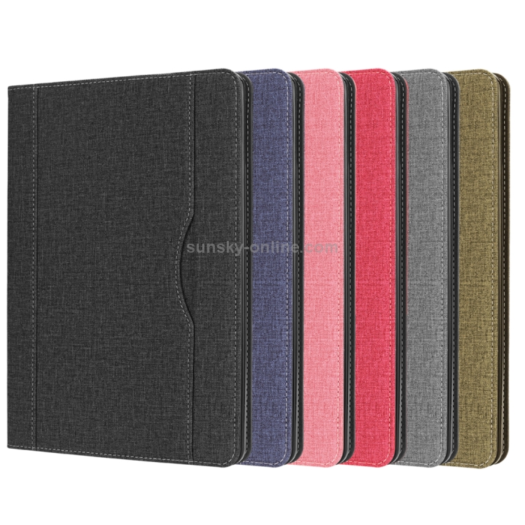 Cloth Pattern PU Case for iPad 9.7 inch (2018) & (2017) & (2016) & iPad Air 2 & iPad Air, with Card Slot & Pen Groove(Gold) Cloth Pattern PU Case for iPad 9.7 inch (2018) & (2017) & (2016) & iPad Air 2 & iPad Air, with Card Slot & Pen Groove(Gold)
