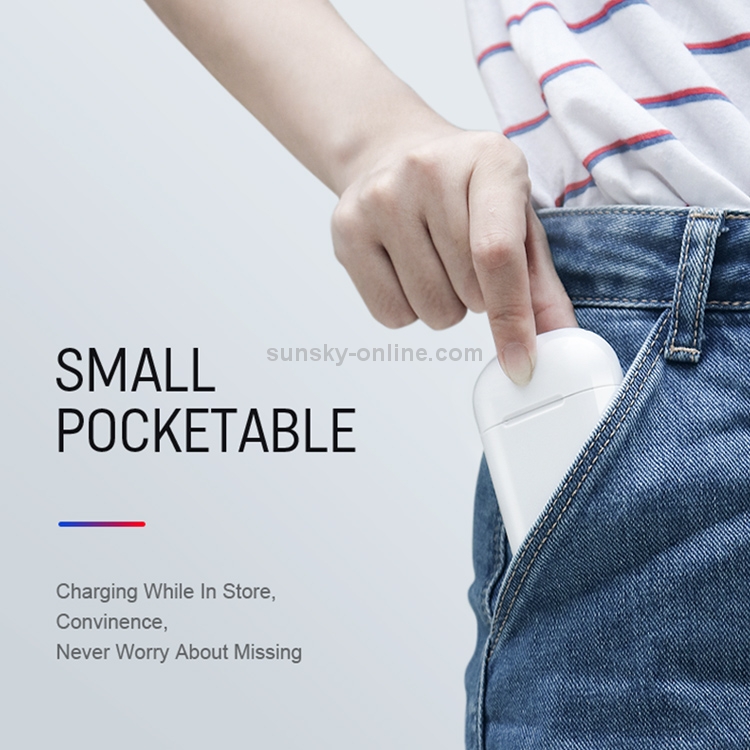 [US Warehouse] i7S TWS Universal Dual Wireless Bluetooth 5.0 Earbuds Stereo Headset In-Ear Earphone with Charging Box, Automatic Dual Ears Pairing