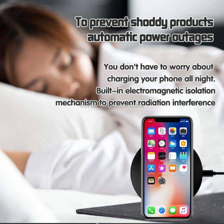 HAMTOD HM6 5W Fast Charging ABS Pad Qi Standard Wireless Charger HAMTOD HM6 5W Fast Charging ABS Pad Qi Standard Wireless Charger