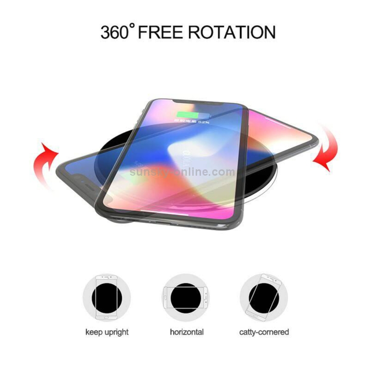 HAMTOD HM6 5W Fast Charging ABS Pad Qi Standard Wireless Charger HAMTOD HM6 5W Fast Charging ABS Pad Qi Standard Wireless Charger
