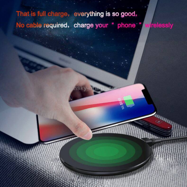 HAMTOD HM6 5W Fast Charging ABS Pad Qi Standard Wireless Charger HAMTOD HM6 5W Fast Charging ABS Pad Qi Standard Wireless Charger