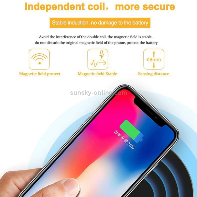 HAMTOD HM6 5W Fast Charging ABS Pad Qi Standard Wireless Charger HAMTOD HM6 5W Fast Charging ABS Pad Qi Standard Wireless Charger