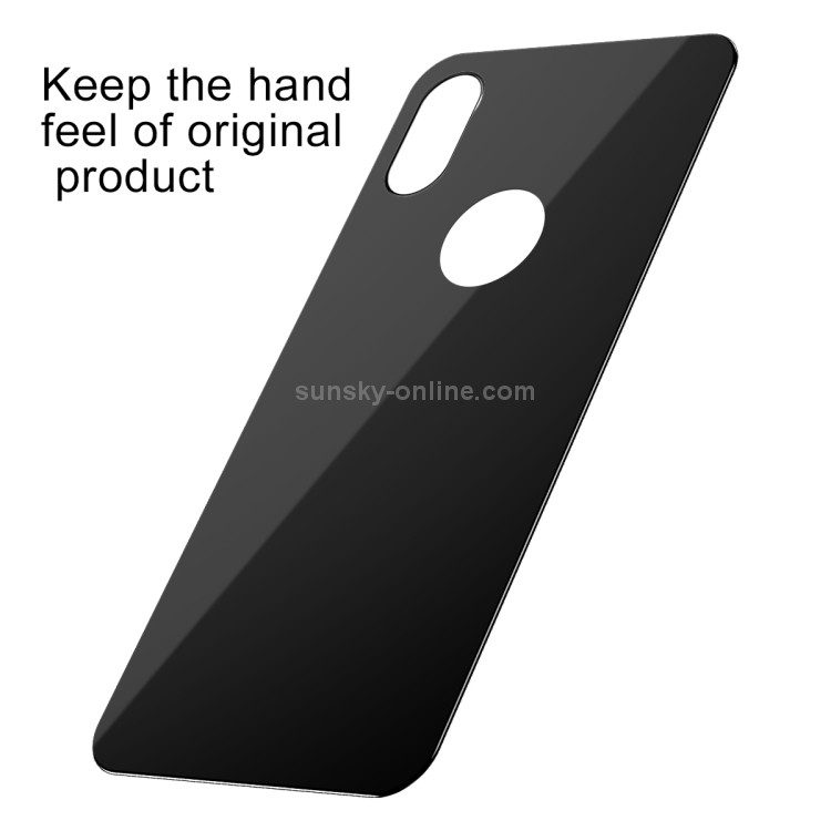 For iPhone X / XS Baseus 0.3mm Full Coverage Curved Screen Tempered Glass Back Screen Film(Black) For iPhone X / XS Baseus 0.3mm Full Coverage Curved Screen Tempered Glass Back Screen Film(Black)
