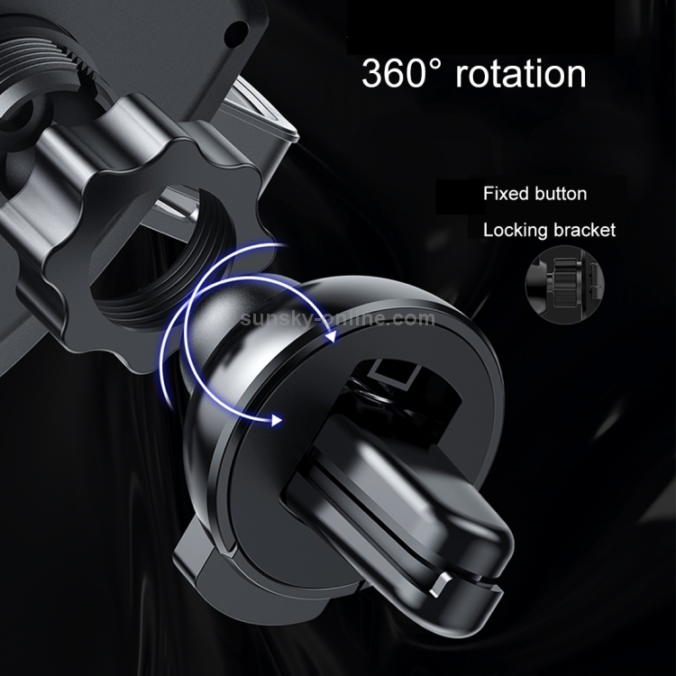 JOYROOM HL-ZS006 Shield Series 10W Clamping Gravity Holder Car Air Vent Mount Wireless Charger JOYROOM HL-ZS006 Shield Series 10W Clamping Gravity Holder Car Air Vent Mount Wireless Charger
