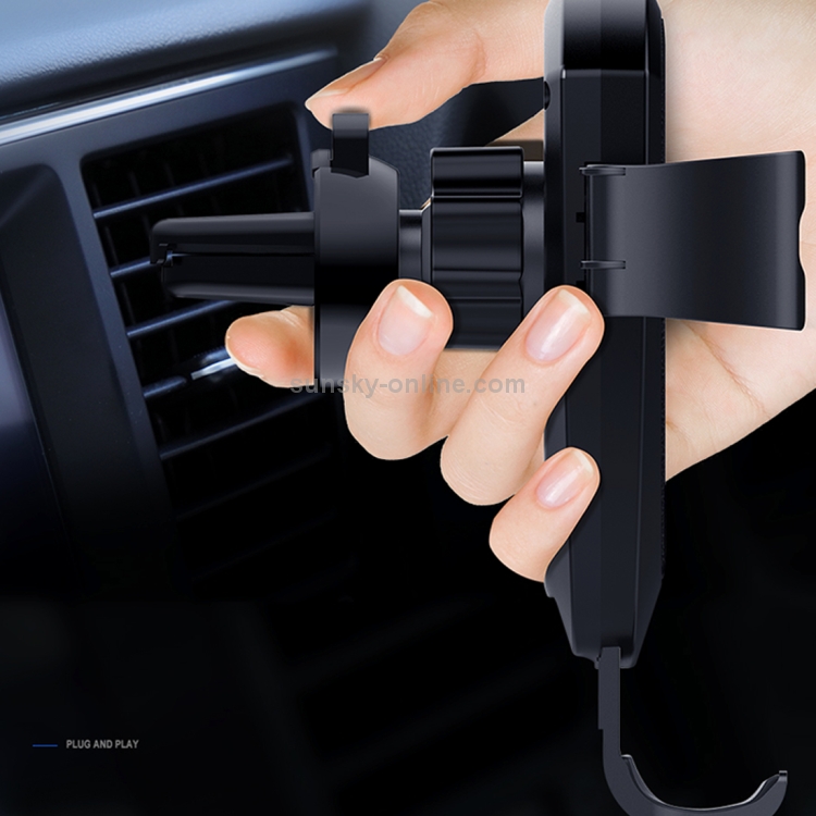 JOYROOM HL-ZS006 Shield Series 10W Clamping Gravity Holder Car Air Vent Mount Wireless Charger JOYROOM HL-ZS006 Shield Series 10W Clamping Gravity Holder Car Air Vent Mount Wireless Charger