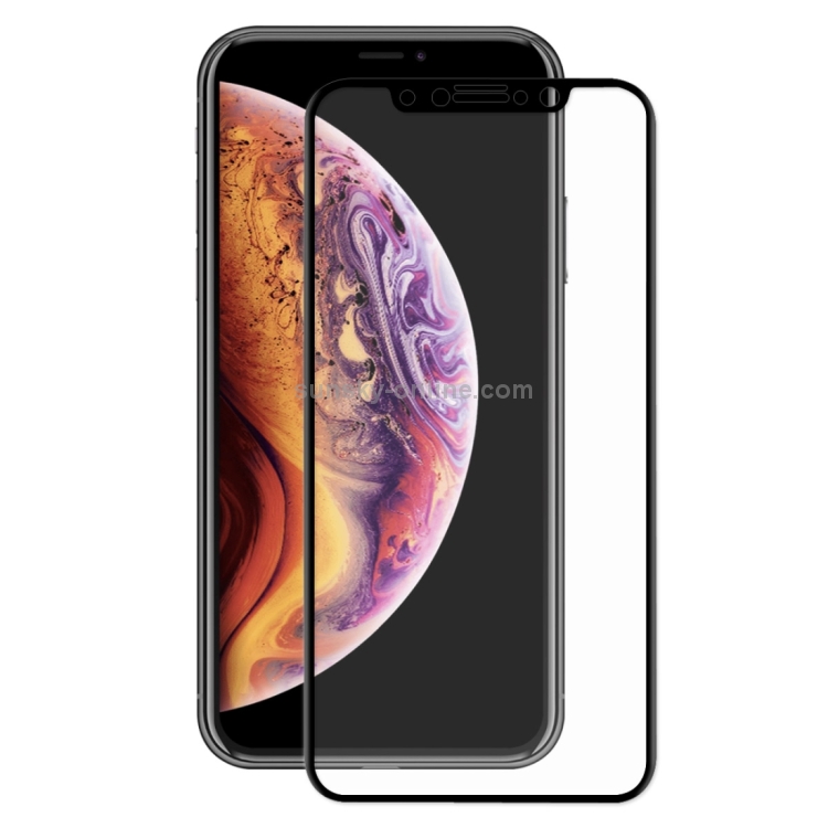 For iPhone X / XS ENKAY Hat-Prince 0.2mm 9H 3D Full Screen Carbon Fiber Tempered Glass Film(Black) For iPhone X / XS ENKAY Hat-Prince 0.2mm 9H 3D Full Screen Carbon Fiber Tempered Glass Film(Black)
