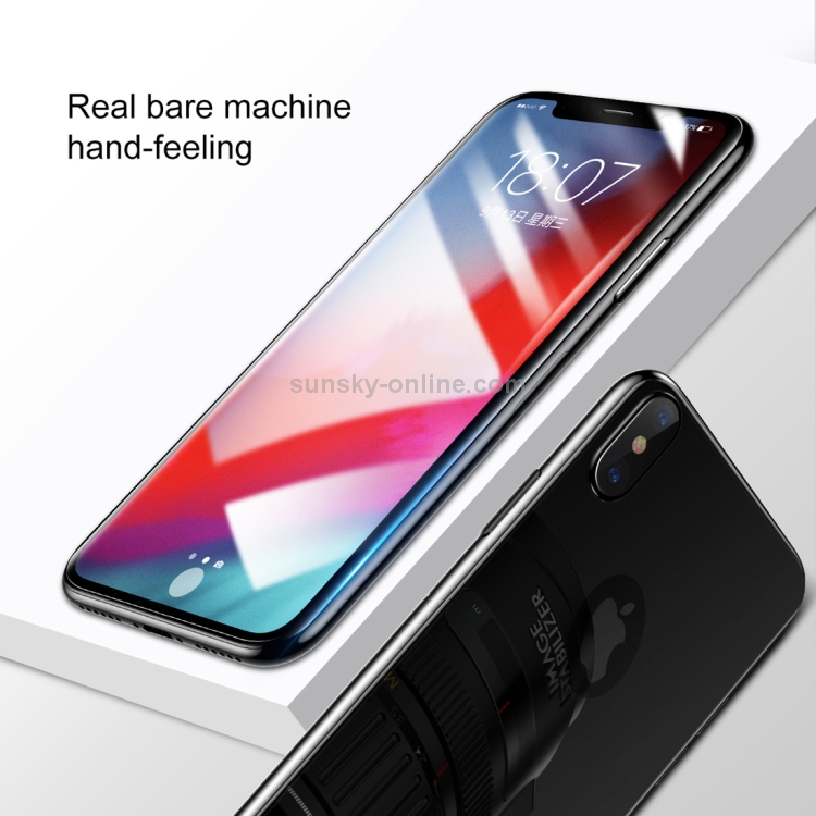 For iPhone XS Max Baseus 0.3mm 9H Full Screen Tempered Glass Film Set Front Film 0.3mm Black Trim + Back Film 0.3mm Black Trim(Black) For iPhone XS Max Baseus 0.3mm 9H Full Screen Tempered Glass Film Set Front Film 0.3mm Black Trim + Back Film 0.3mm Black Trim(Black)