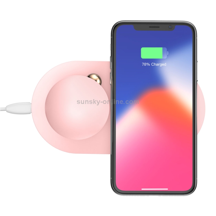 Baseus Desktop 10W Max Wireless Charger Pad with Mushroom Night Light Baseus Desktop 10W Max Wireless Charger Pad with Mushroom Night Light
