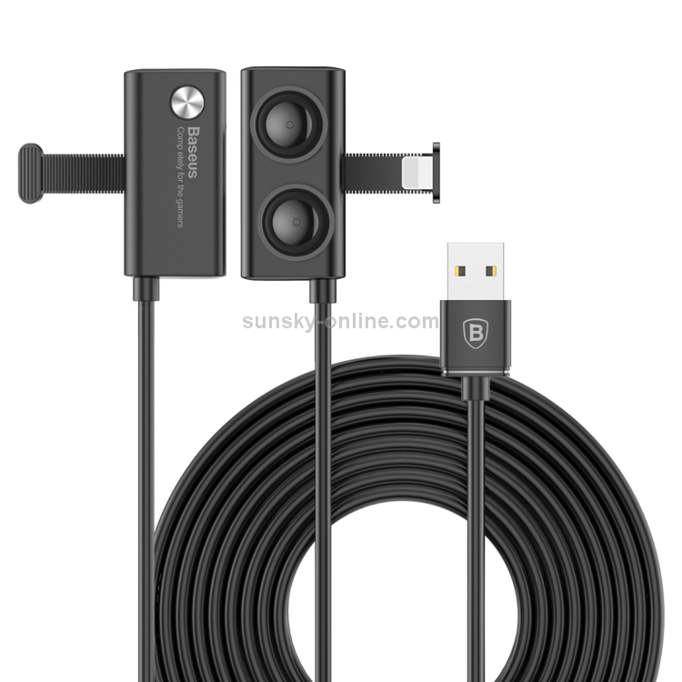Baseus 3m TPE Cord Suction Cup 1.5A 480Mbps USB A to 8 Pin Fast Charging Data Game Cable Baseus 3m TPE Cord Suction Cup 1.5A 480Mbps USB A to 8 Pin Fast Charging Data Game Cable