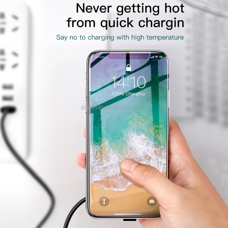 Baseus 3m TPE Cord Suction Cup 1.5A 480Mbps USB A to 8 Pin Fast Charging Data Game Cable Baseus 3m TPE Cord Suction Cup 1.5A 480Mbps USB A to 8 Pin Fast Charging Data Game Cable